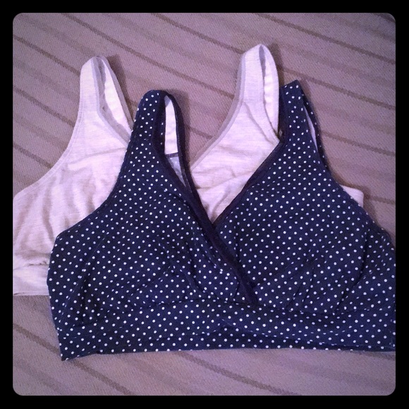 Playtex Other - 2 Pack Comfy Cute Nursing 🤱🏻 Sleep Bras